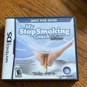 My Stop Smoking Coach Nintendo DS Game